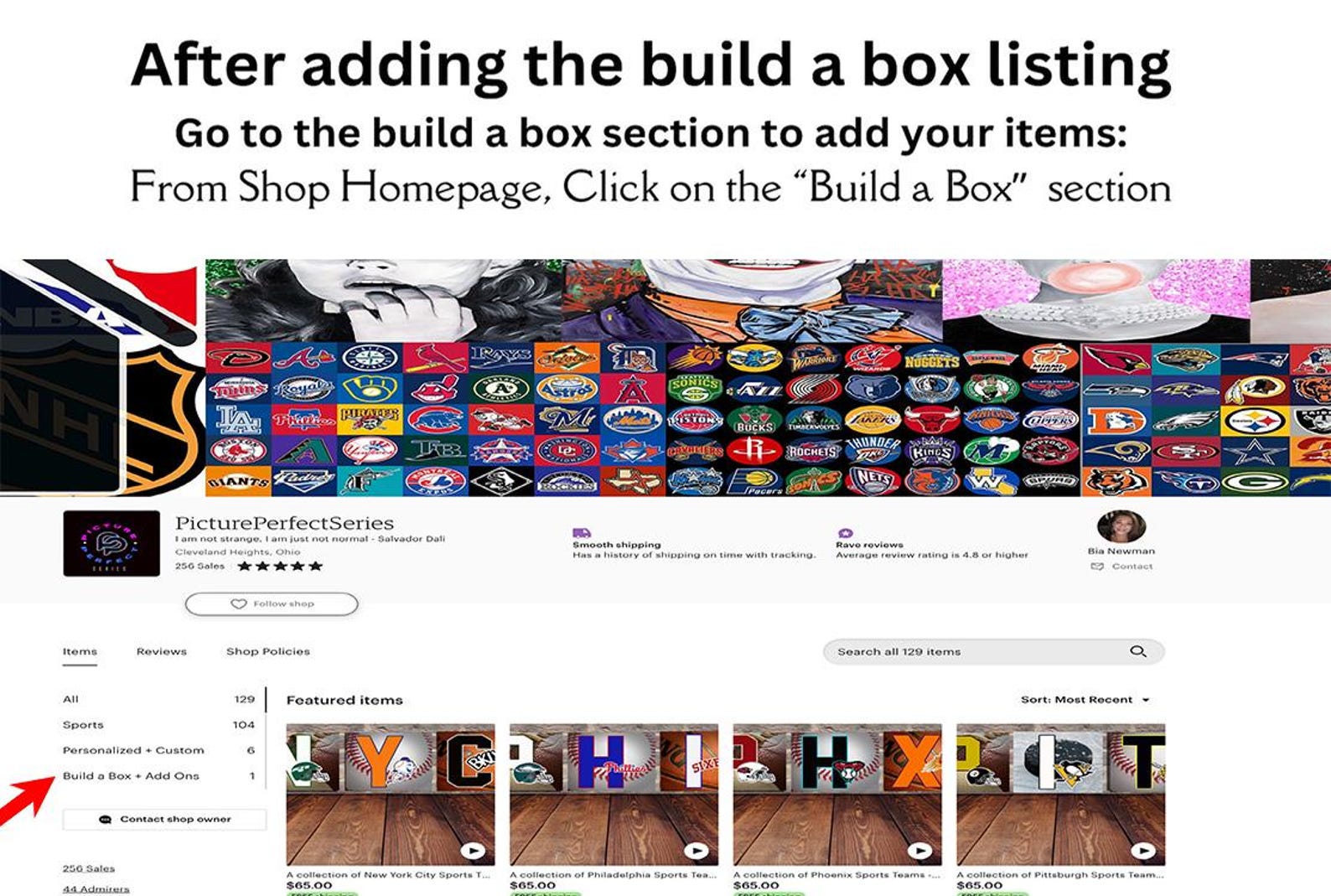 Build a Box + Add Ons- START HERE - Etsy