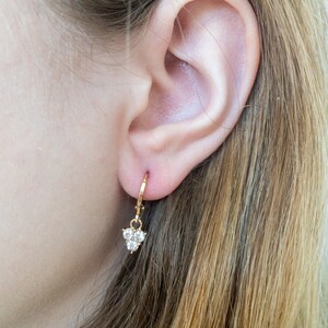 Small Hoop Earring Set - Gold Huggie Earrings - Mix and Match - Stackable Earrings - Gold Hoop Earrings - Tiny Hoop Earrings