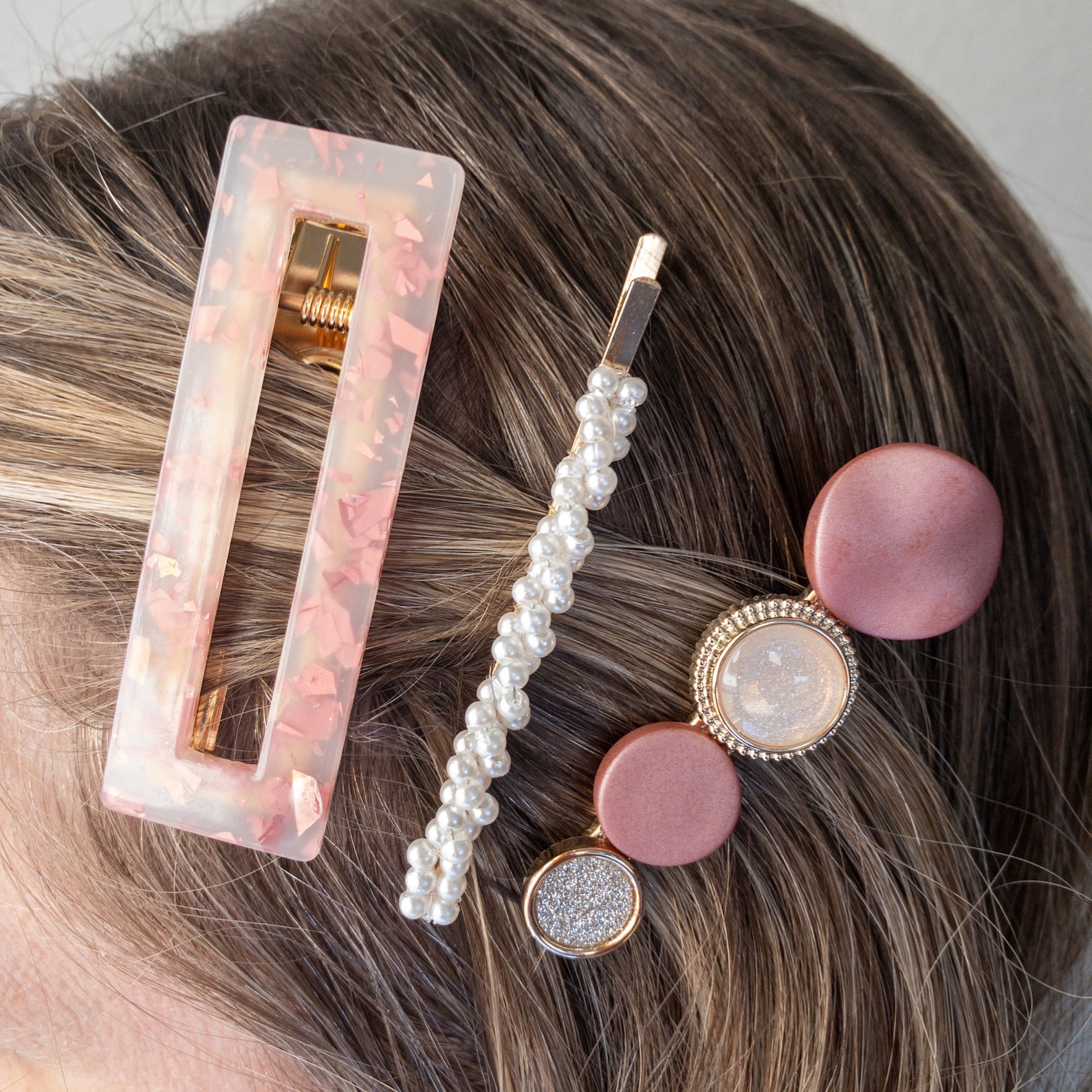 Hair Barrette for Thick Hair Aesthetic Hair Clip Hair Pin Etsy