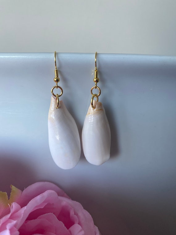 Etsy shop shell earrings