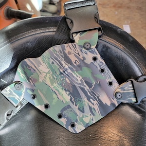 chest holsters/ camo patterns