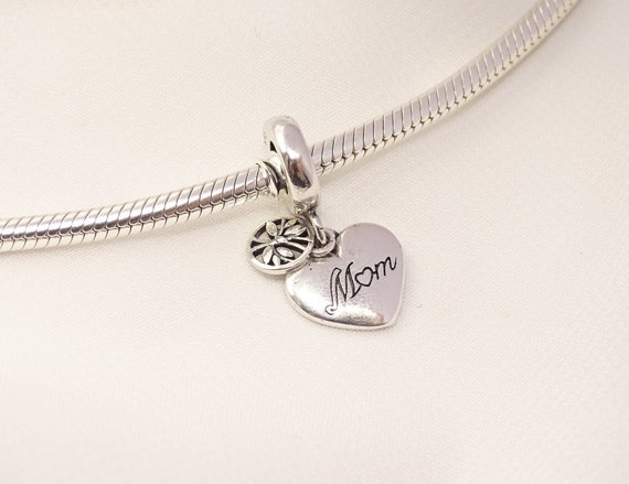 Mom Dangle Charm Fit for Pandora 