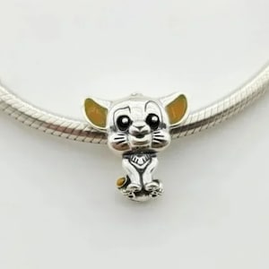 925 Sterling Silver Lion King Simba Charm, Pandora Style