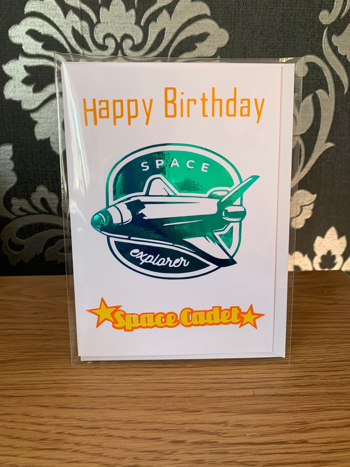 Space Theme Birthday Card Space Cadet Birthday Card nasa | Etsy