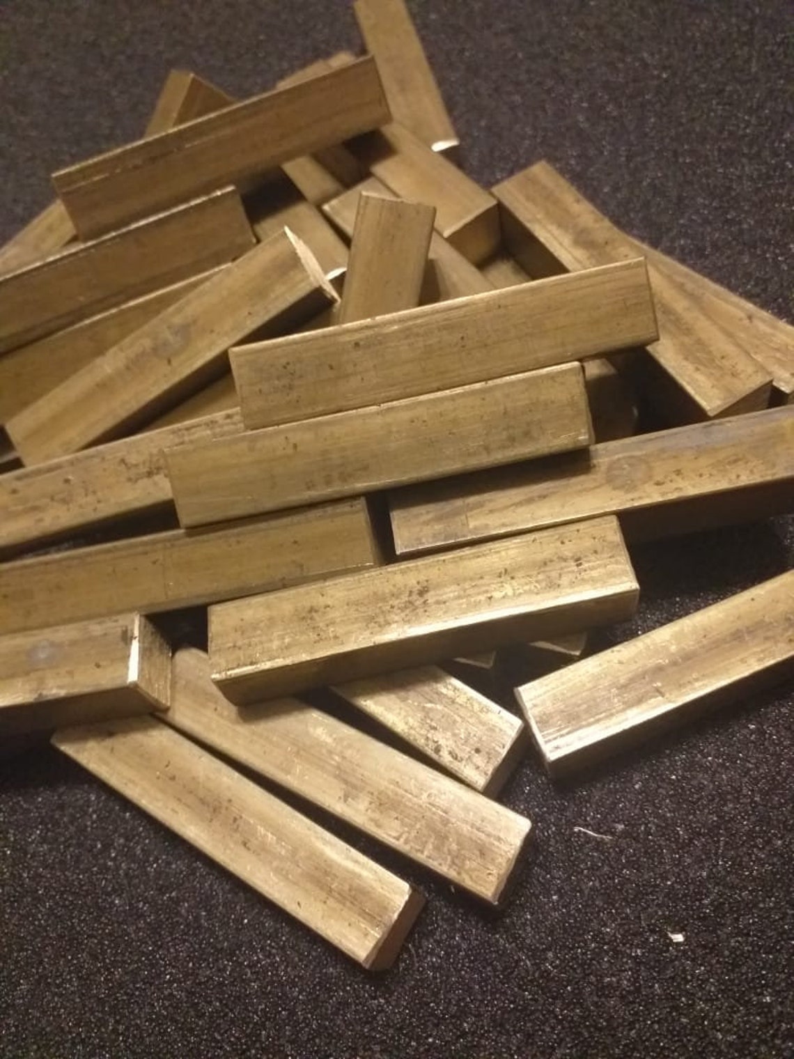 Brass 8mm square bar rod solid metal 8x8 mm lenght 150 mm 1 Etsy