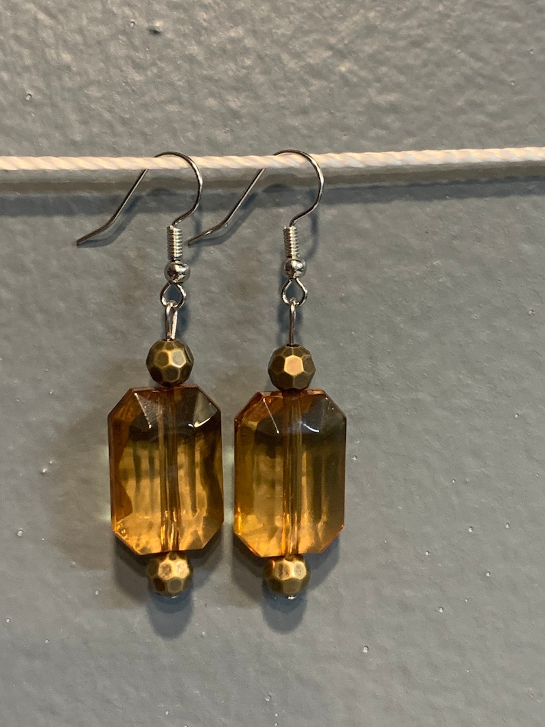 Amber Earrings