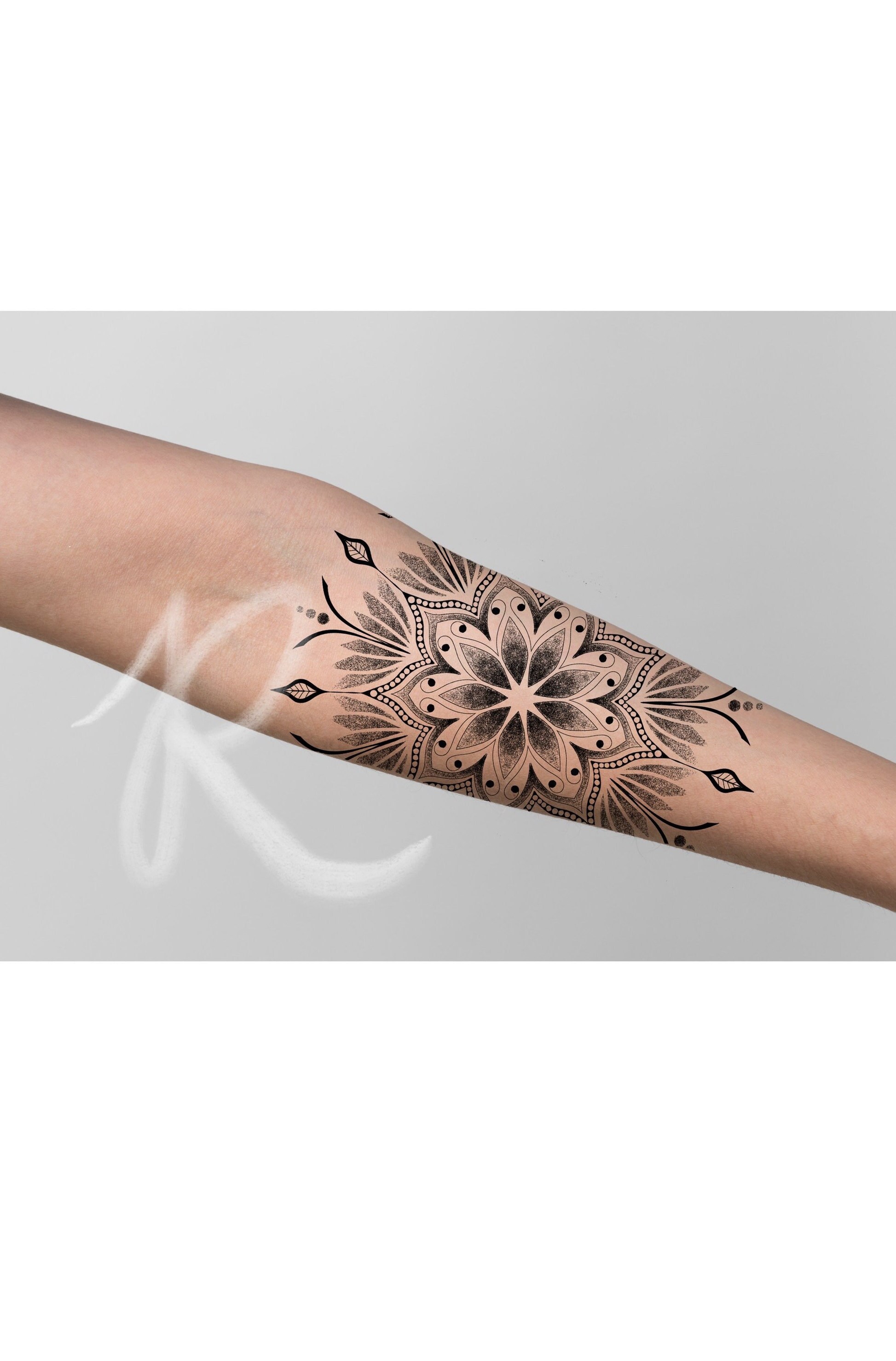 Mandala Tattoo Vorlage Zum Ausdrucken Und Tätowieren Etsy