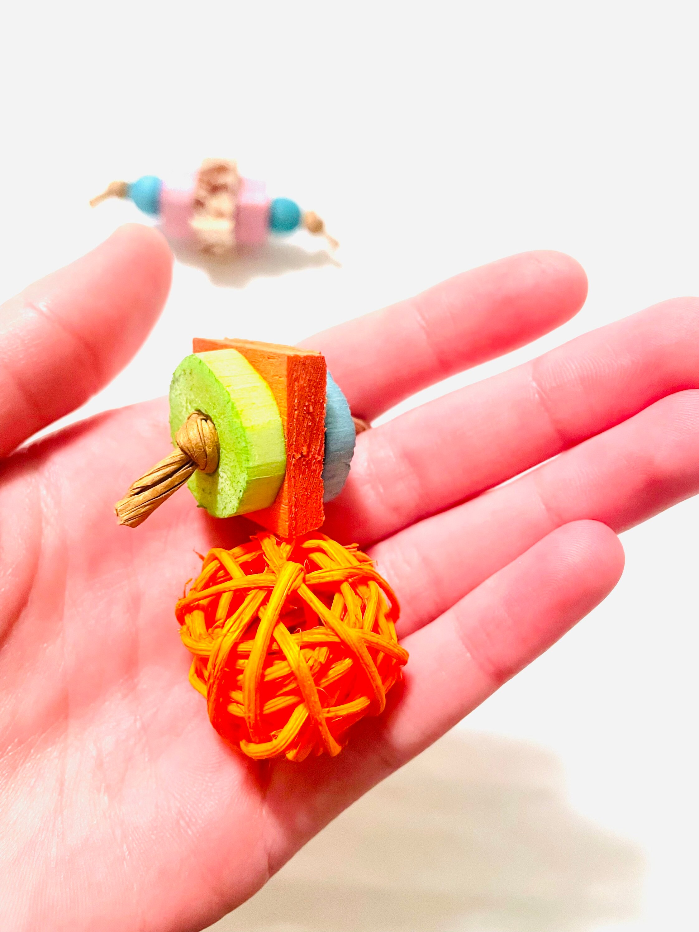 Bird Toy Parrot Toy Small Bird/parrot/parakeet Foot Toys Etsy Norway