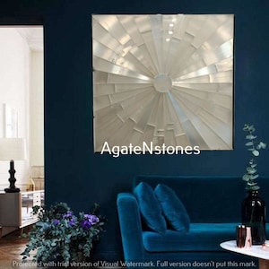 Selenite Wall Panel, Selenite Tiles, Selenite wall decor, Selenite Counter Top, Selenite Wall Highlighter, Luxury Gem Stone Furniture