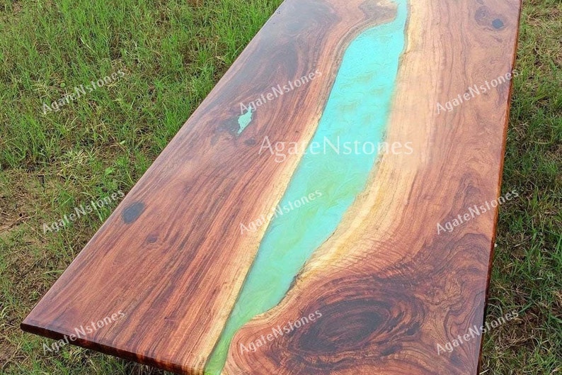 Green Epoxy Table Epoxy Center Table Epoxy Dining Table Etsy