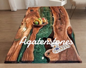 Epoxy Dining Table, Live Edge Table , Coffee table ,Epoxy River Table ,Epoxy Coffee Table , Wooden Dining Table ,Wooden Table Furniture