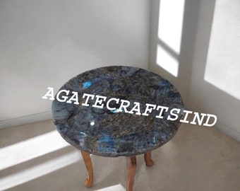 Labradorite coffee table, labradorite table, labradorite dining table labradorite stone living room table, labradorite table top, home decor
