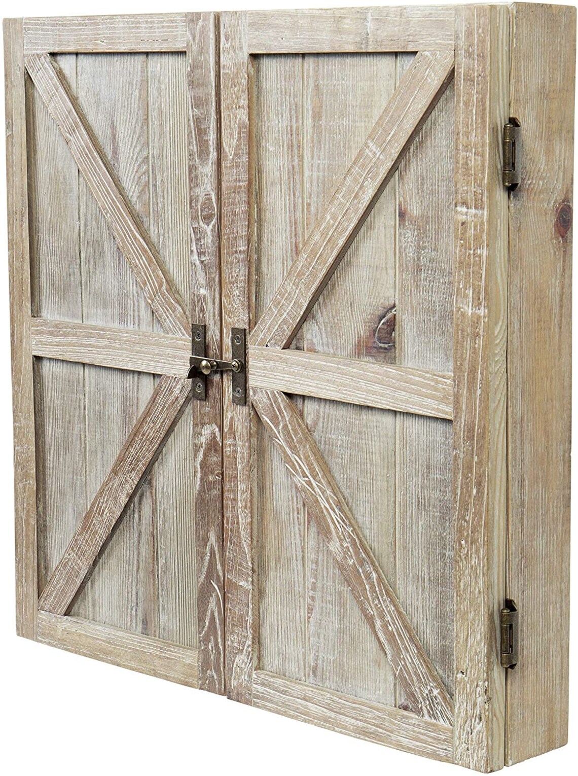 Vintage Barnwood Dartboard with Wheat Finished Barn Etsy