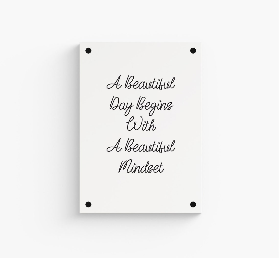 Printable Wall Art Black and White Printable Quotes | Etsy