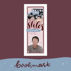 Stiles Stilinski Teen Wolf Digital Bookmark Download