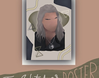 El cartel digital de Witcher