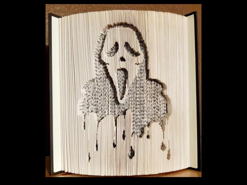 Scream, Horror Movie, Halloween, Creepy, Cut and Fold, Free Tutorial ...