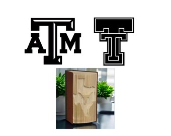 Texas Football Teams Book Folding Patterns:3 Pattern Bundle, Cut & Fold (Digital Download)