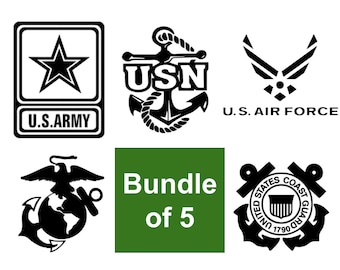 Military Book Folding Pattern: All 5 Branches (Digital Download)