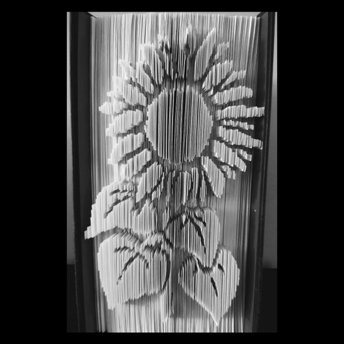 Sewing Machine Book Folding Pattern Tutorial Cut and Fold Etsy