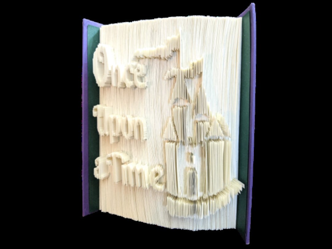 Story, Book Folding Pattern, Once Upon a Time, Cut and Fold, Includes ...