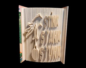 Stink Stank Stunk, Grinch Inspired, Christmas, Cut and Fold Book Pattern (Digital Download)