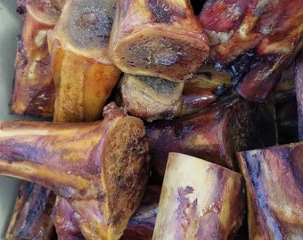 Smoked Natural Beef Marrow Bones,  (6 to 10 oz ea.)