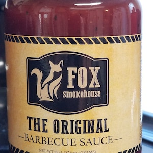 Fox Smokehouse Original Barbeque sauce (18oz)