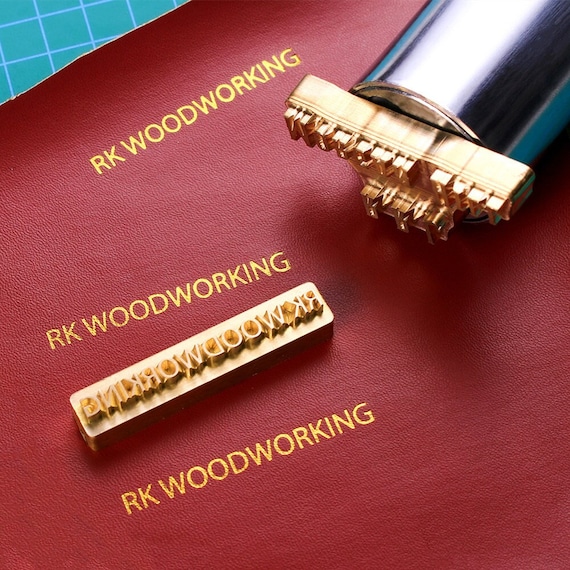 Leather Branding Iron Custom Leather Stamp Leather Logo Etsy