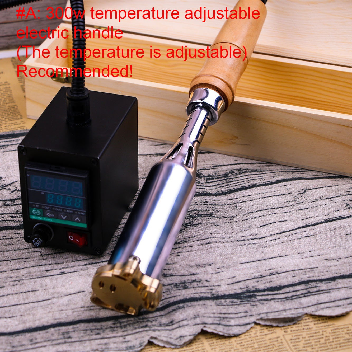 Leather Heat Stampleather Brandingwood Burning Stampcustom Etsy