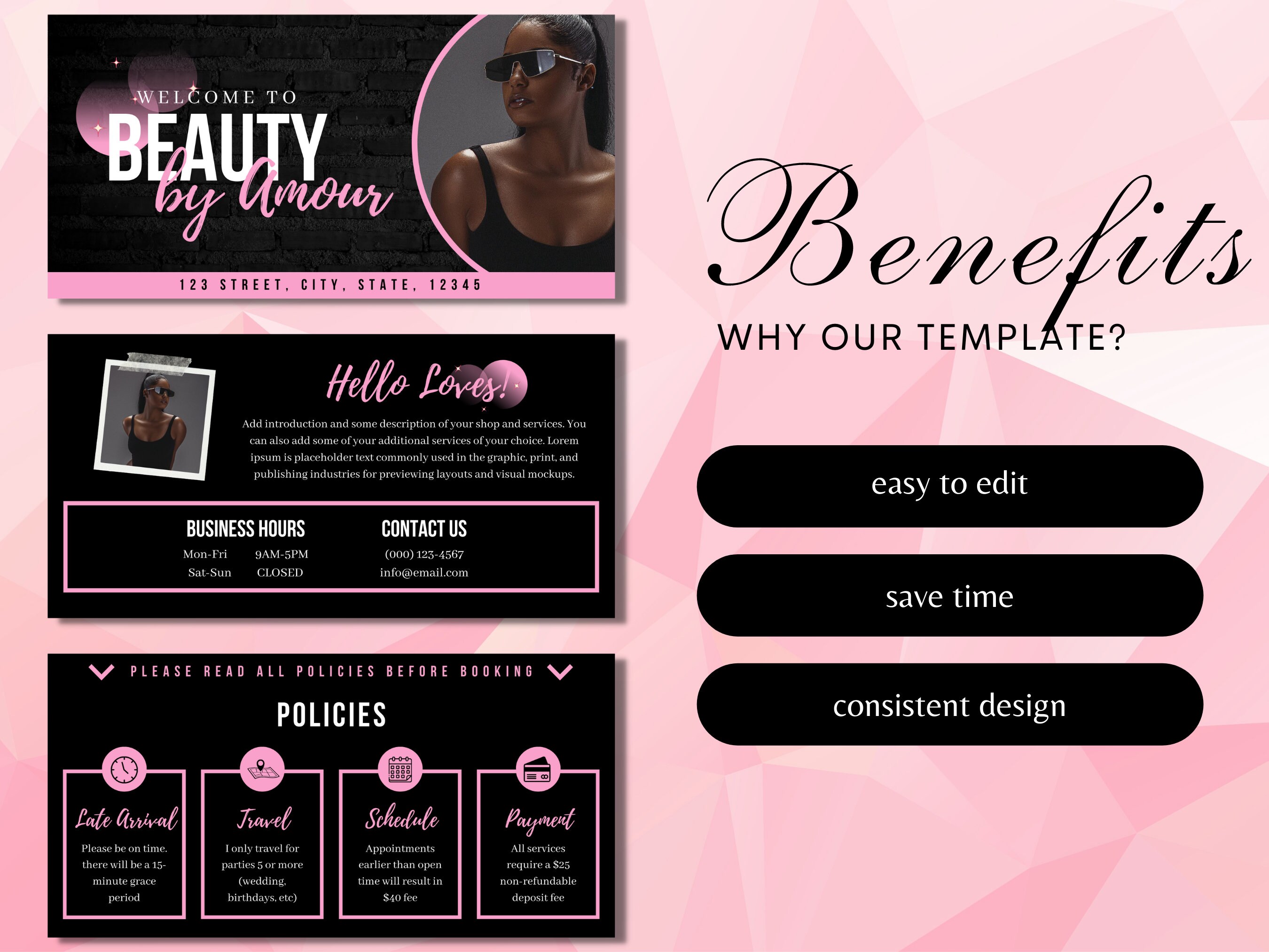 Acuity scheduling website template diy booking site for etsy