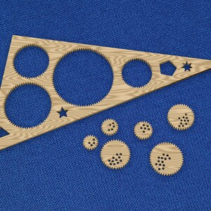 Spirograph SVG Laser Cut: Two Tool Sets Included - Perfect for Crafting ...