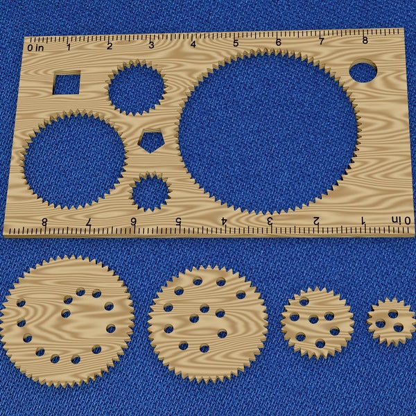 Spirograph SVG Laser Cut: Zwei Werkzeugsets enthalten - Perfekt zum Basteln und Designen