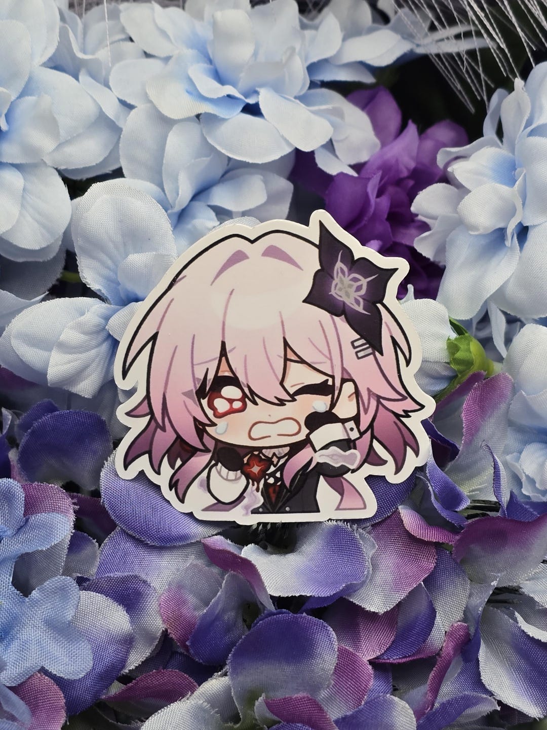 Evernight Sticker Maker Evernight Crying Vinyl Sticker - Etsy