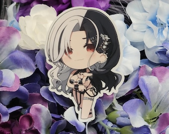 Summer Rosanna Vinyl Sticker