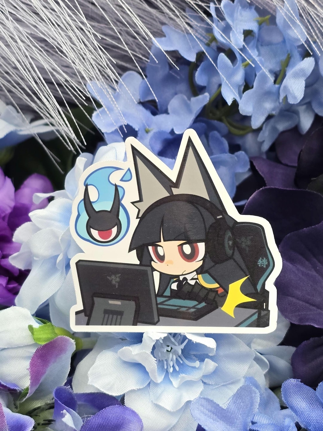 Vinal Razer Sticker Miyabi Razer Headphones Vinyl Sticker - Etsy