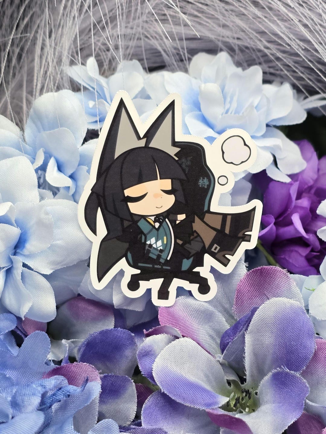 Vinal Razer Sticker Miyabi Razer Nap Vinyl Sticker - Etsy