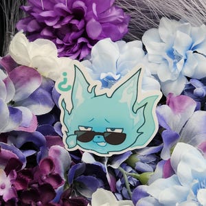 Tail Vinyl Sticker