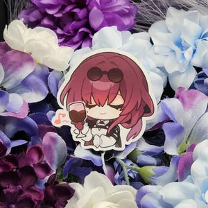 Kafka Wine Vinyl Sticker