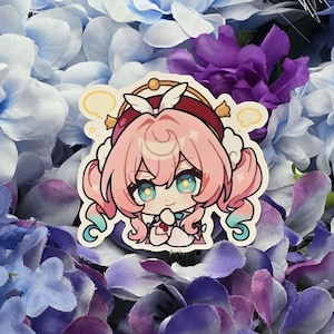 Hyacine Thinking Vinyl Sticker