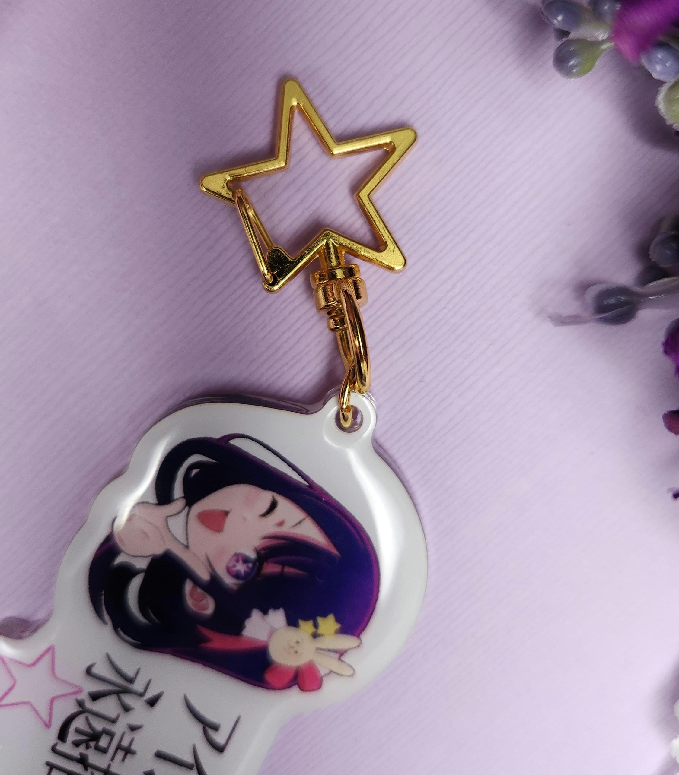 Ai Hoshino Idol Fan White Acrylic Keychain - Etsy