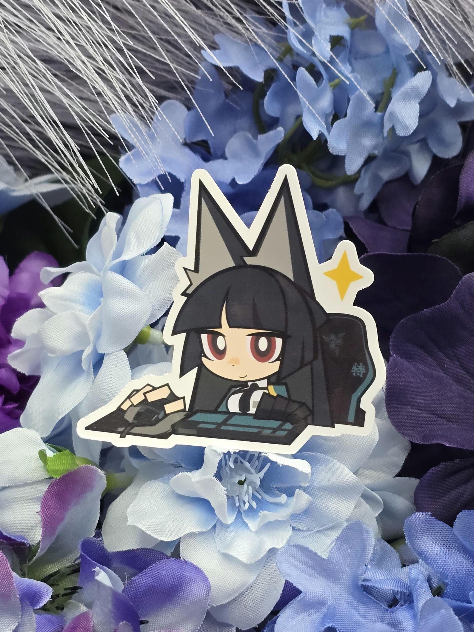 Vinal Razer Sticker Miyabi Razer Mouse Vinyl Sticker - Etsy