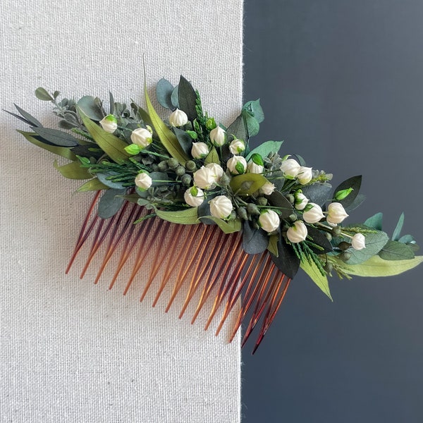 White Hair Accessory Etsy