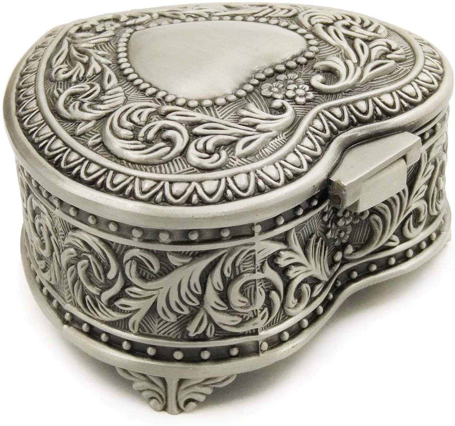 Antique Emboss Alloy Metal Music Box Wind Up and Golden Etsy