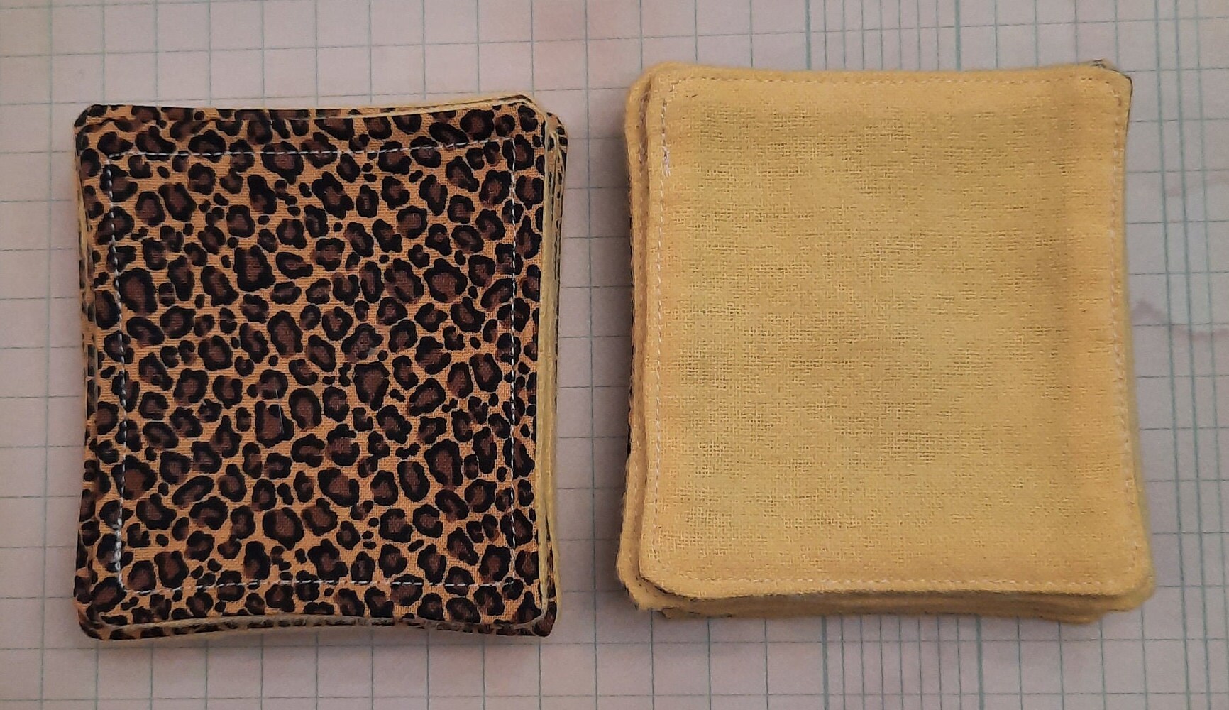 8 Fabric Cosmetic Makeup Remover Cloth Pads Etsy