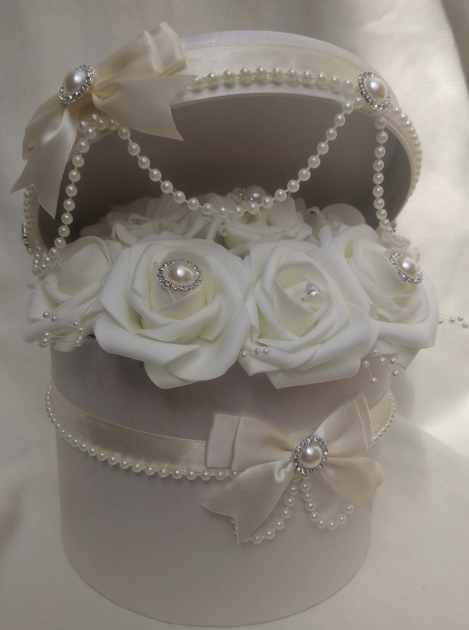 Flower hat box display Etsy