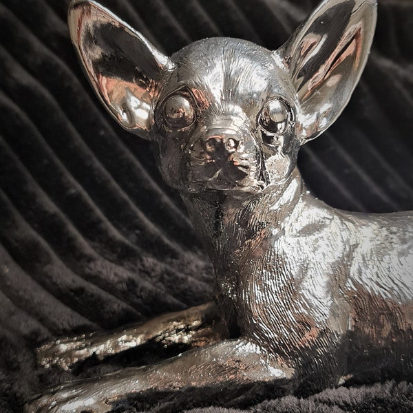 Toy terrier, Russian toy, dog, hond, statuette, beeld, gift, decor. home decoration