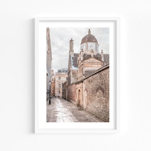 University of Cambridge wall art print, English classic architecture print, Cambridge photography, Gonville and Caius, Graduation gift