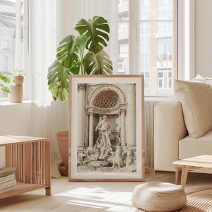 Rome Prints Set of 3 – Italian Wall Art, Colosseum Trevi Fountain St Peter’s Basilica, Roman Architecture Photography, City Travel Decor image 10