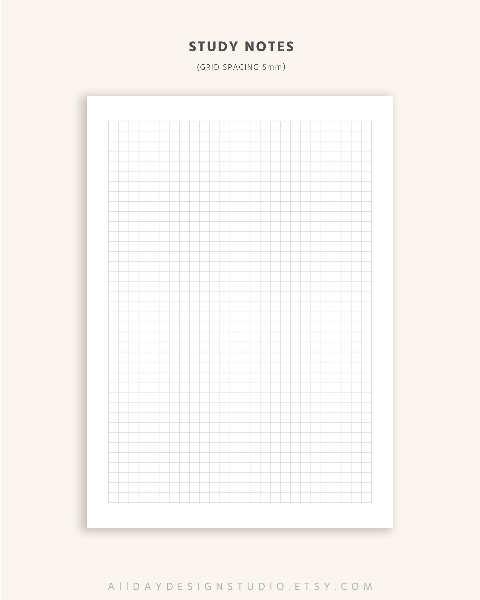 a5 printable study note study planner graph paper cornell